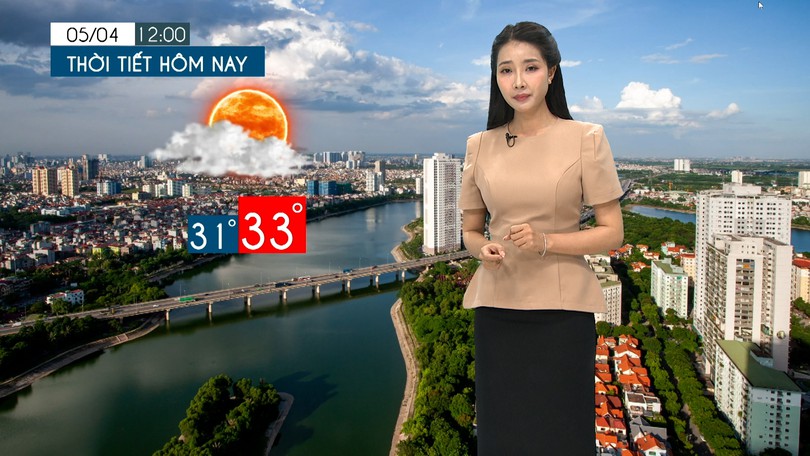 Dự báo thời tiết tối | 05/04/2026