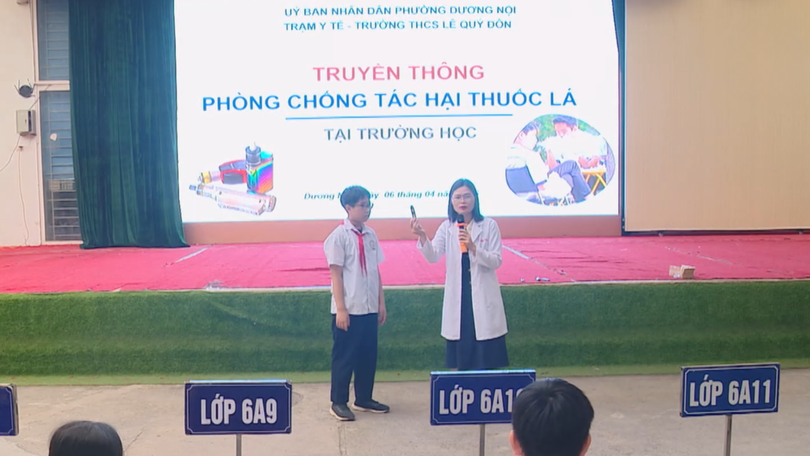 Tuyên truyền phòng, chống thuốc lá điện tử trong trường học