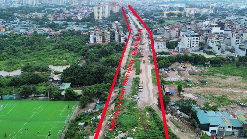 Đường Vành đai 2,5, đoạn Đầm Hồng – Quốc lộ 1A sắp hoàn thành