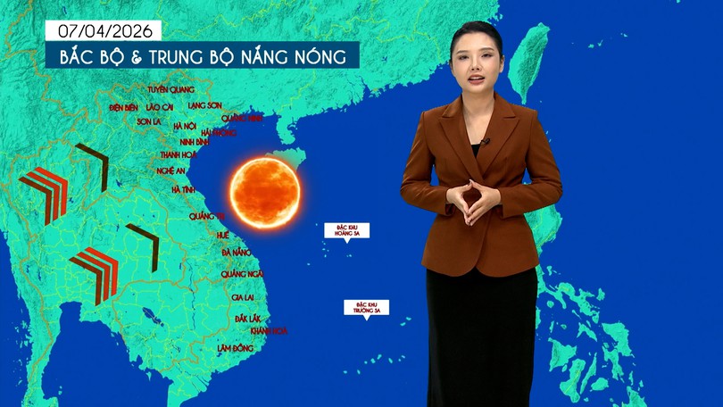 Dự báo thời tiết tối | 07/04/2026