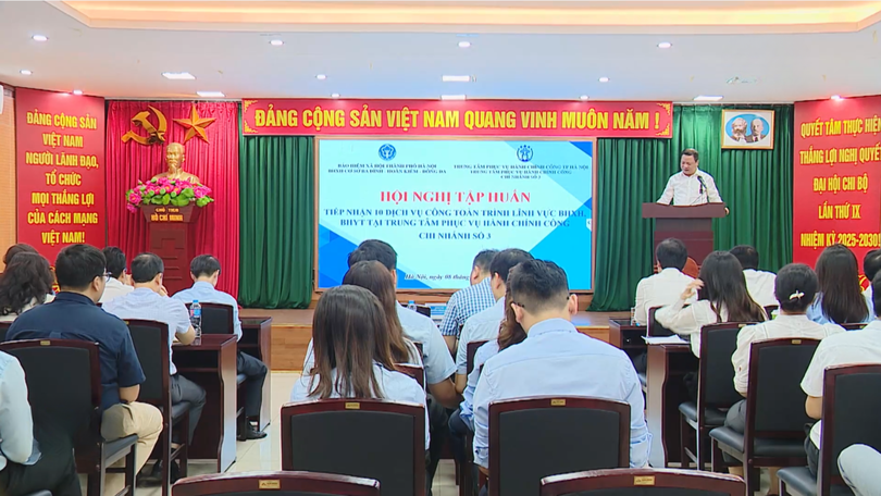 BHXH TP triển khai 10 dịch vụ hành chính công toàn trình
