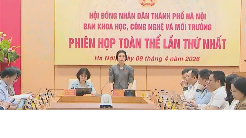 Phiên họp thứ nhất Ban Khoa học - Công nghệ và Môi trường HĐND thành phố