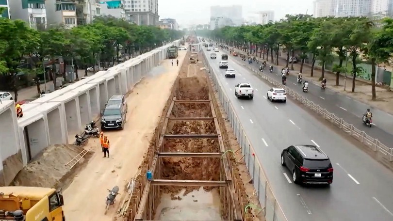 Đảm bảo tiến độ hai dự án khẩn cấp chống ngập, bổ cập nước sông Tô Lịch
