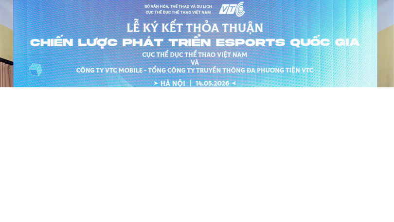 Công bố chiến lược phát triển Esports quốc gia 2026