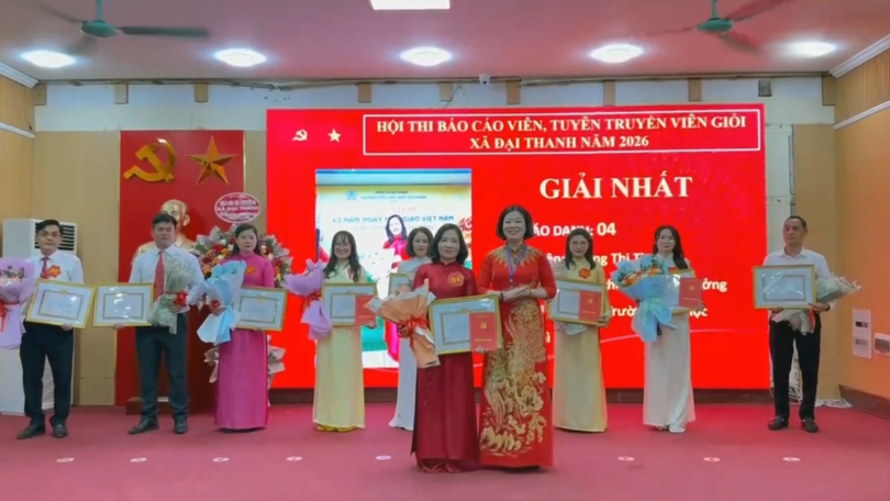 Lan tỏa tinh thần đổi mới từ hội thi tuyên truyền viên