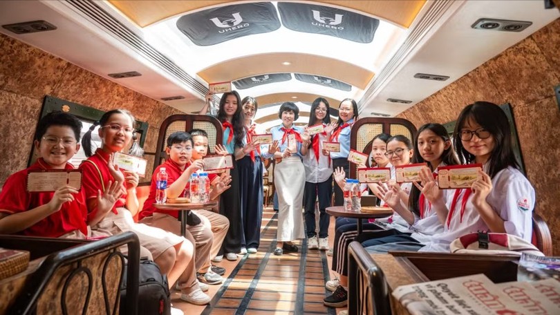Chuyến tàu di sản đặc biệt cho các đội viên