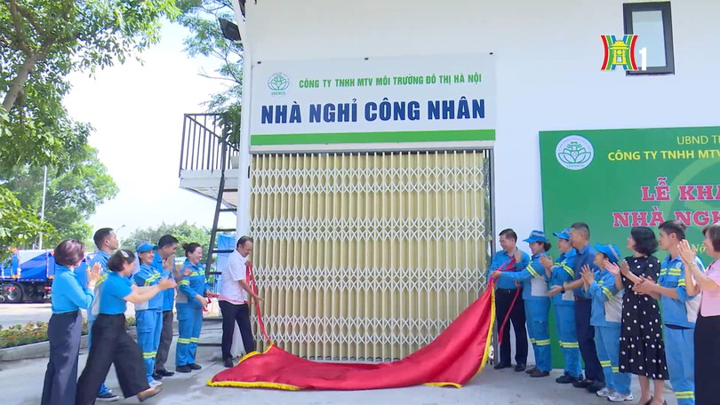 Urenco chăm lo đời sống công nhân môi trường