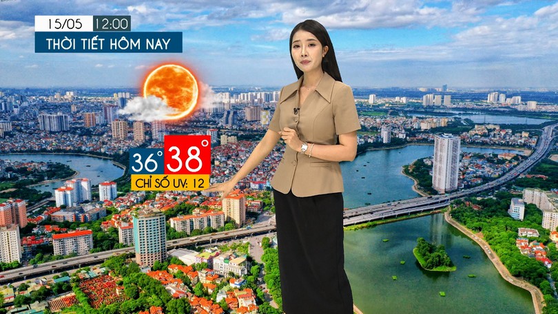 Dự báo thời tiết tối | 15/05/2026
