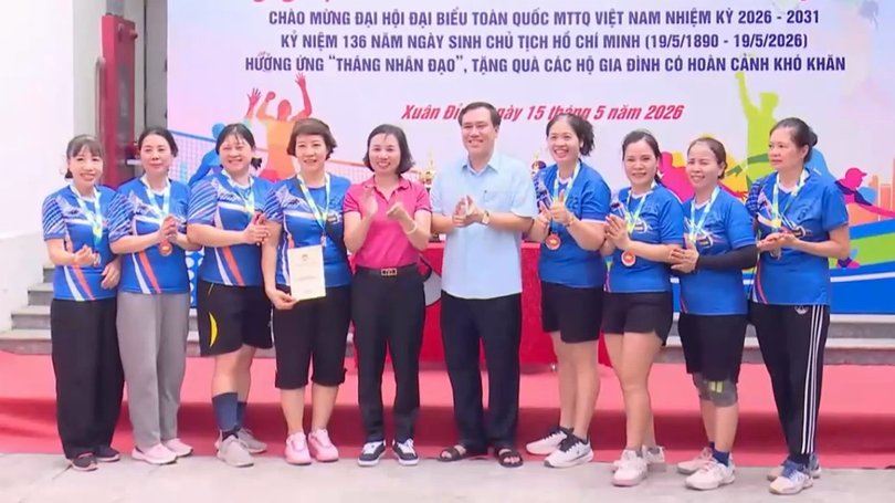 Ngày hội thể thao 'Xuân Đỉnh đoàn kết - bứt phá'