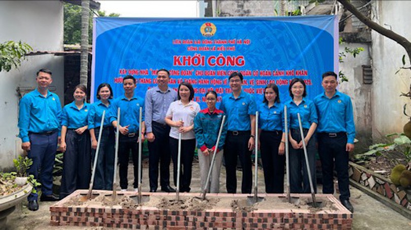 Xây dựng 'Mái ấm công đoàn' cho người có hoàn cảnh khó khăn