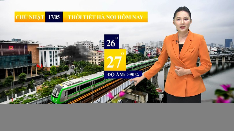 Dự báo thời tiết sáng | 17/05/2026