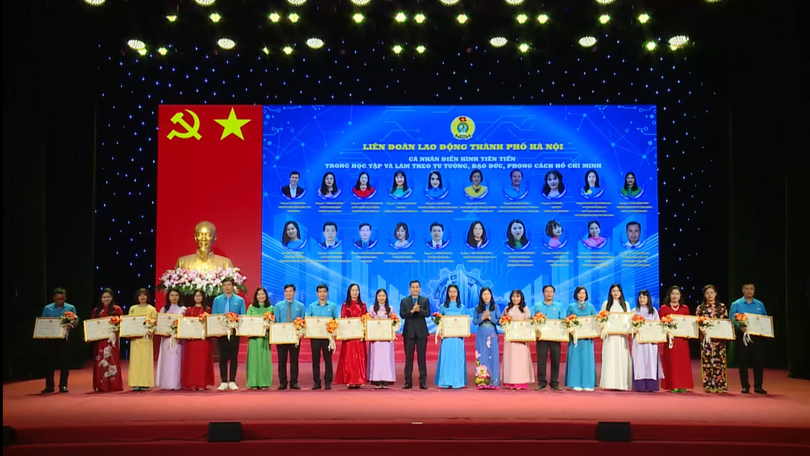 Tuyên dương 100 Công nhân giỏi Thủ đô