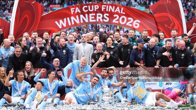 Manchester City vô địch FA Cup