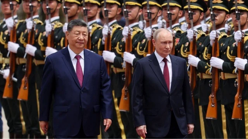 Tổng thống Nga Vladimir Putin đến Bắc Kinh, Trung Quốc