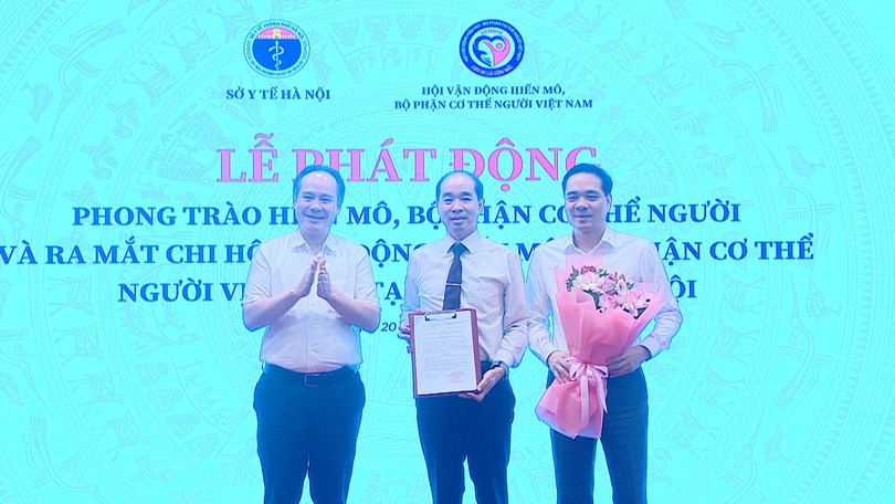 Ra mắt Chi hội vận động hiến mô tạng Việt Nam tại Hà Nội