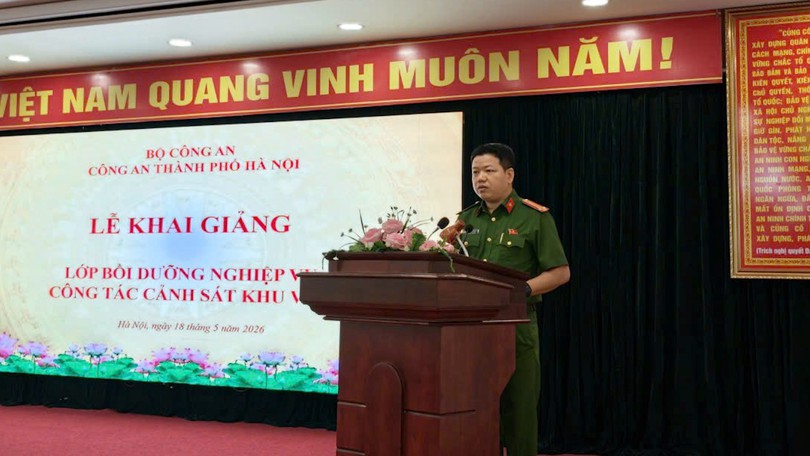 Tổ chức bồi dưỡng nghiệp vụ cho cảnh sát khu vực
