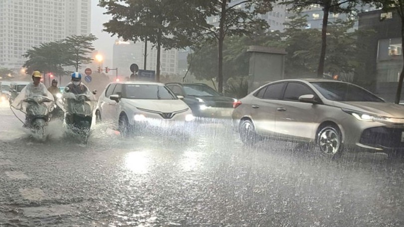 Các xã, phường trực ban 24/24h ứng phó mưa lớn