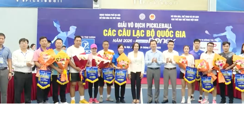 Giải vô địch Pickleball các CLB quốc gia: Từ phong trào đến đỉnh cao