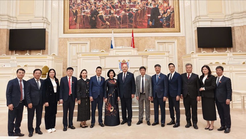 Tăng cường quan hệ hữu nghị hợp tác giữa Hà Nội và Saint Petersburg (Liên bang Nga)
