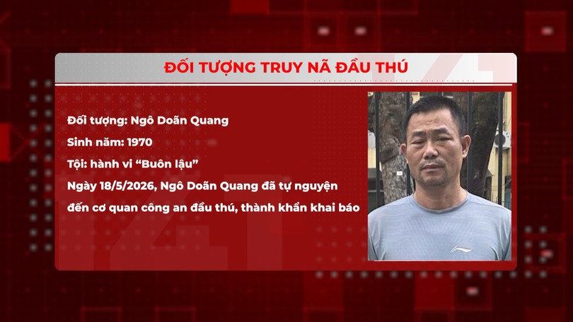 Vận động đối tượng truy nã đầu thú