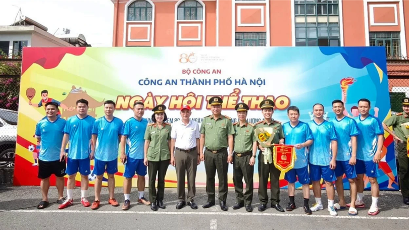 Ngày hội thể thao chào mừng 80 năm Ngày truyền thống lực lượng ANND