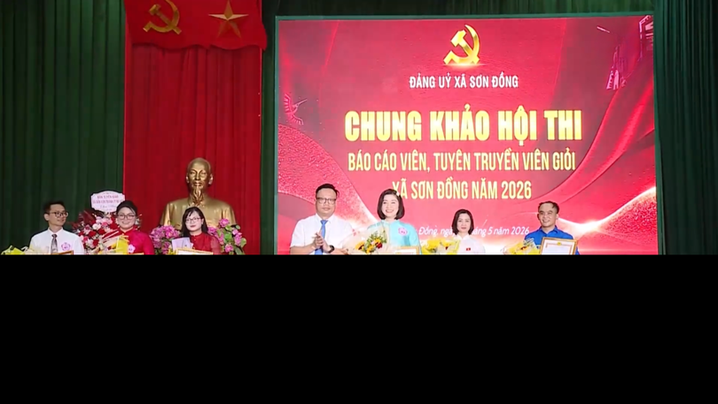 Sôi nổi hội thi báo cáo viên, tuyên truyền viên giỏi năm 2026