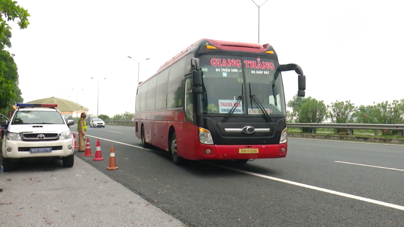 414 trường hợp vi phạm về tốc độ trên cao tốc trong một ngày