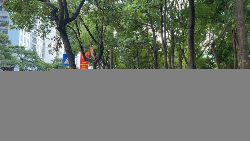 Phường Yên Sở giám sát chặt chẽ dự án cải tạo vỉa hè đường Trần Thủ Độ