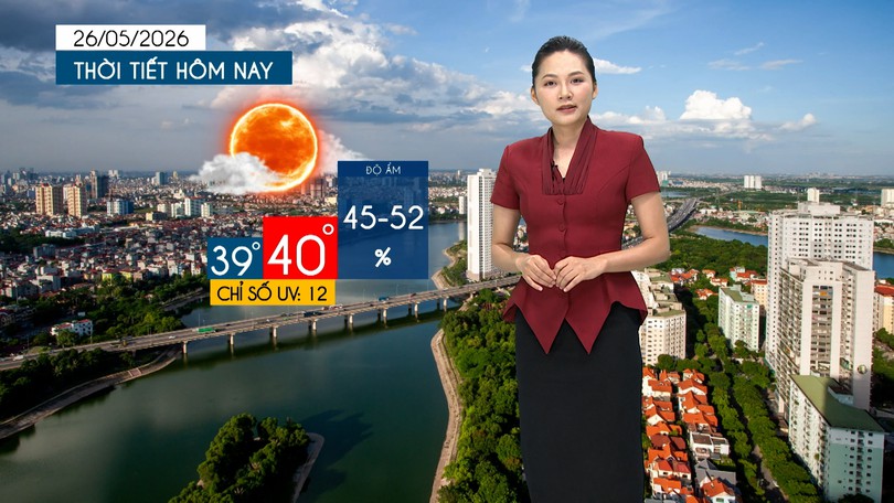 Dự báo thời tiết tối | 26/05/2026