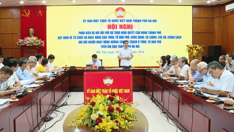 Hà Nội đề xuất tối đa 5 người hoạt động không chuyên trách mỗi thôn