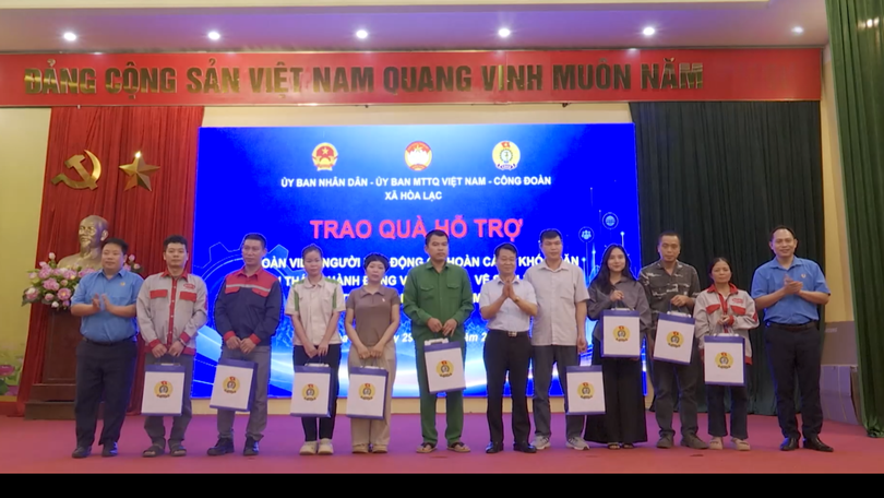 Xã Hòa Lạc phát động Tháng hành động về ATVSLĐ và Tháng Công nhân năm 2026