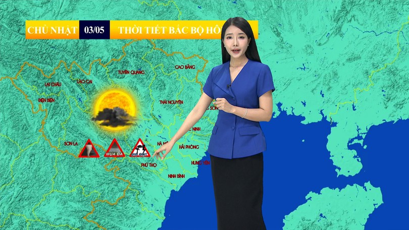 Dự báo thời tiết sáng | 03/05/2026