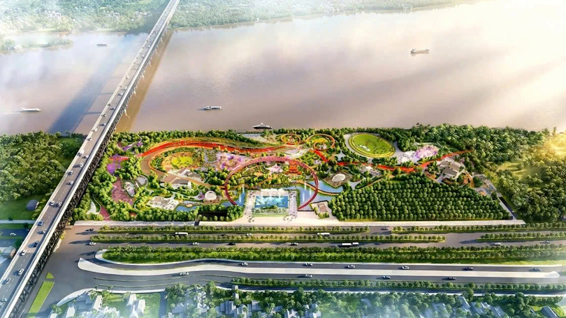 Hà Nội triển khai xây dựng công viên đầu tiên ven sông Hồng