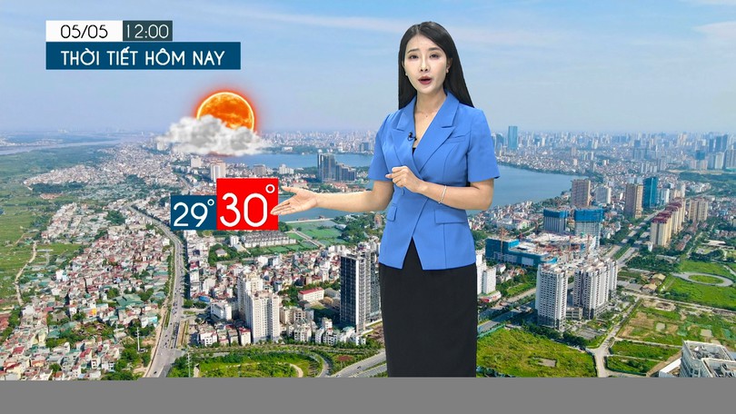 Dự báo thời tiết tối | 05/05/2026
