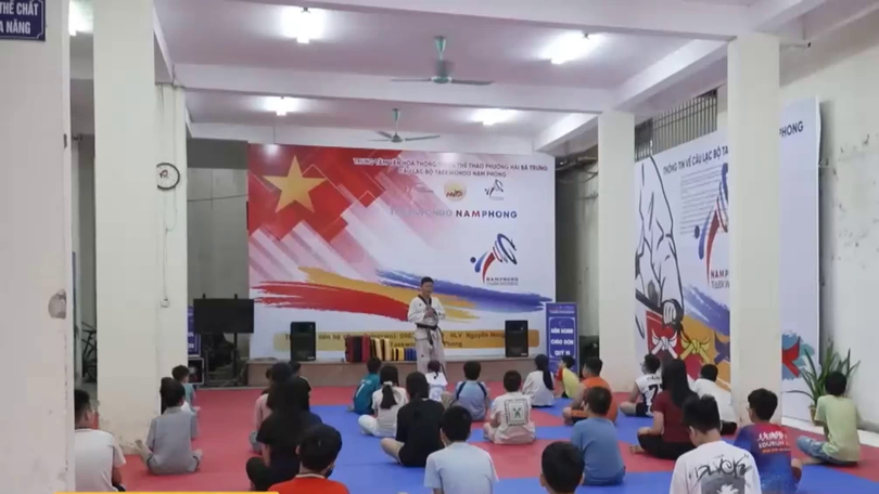Sôi động sân chơi hè '0 đồng' tại phường Hai Bà Trưng