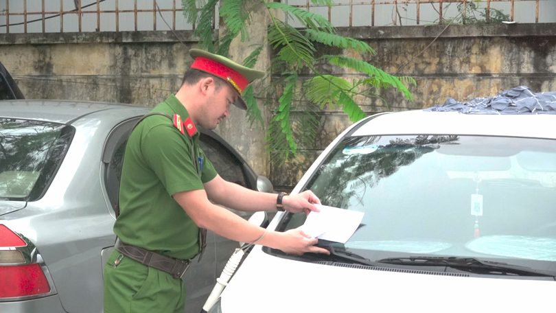 Xử lý các điểm trông giữ phương tiện vi phạm, lập lại TTĐT