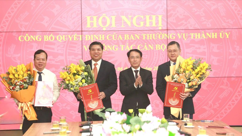Thành ủy Hà Nội công bố quyết định về công tác cán bộ