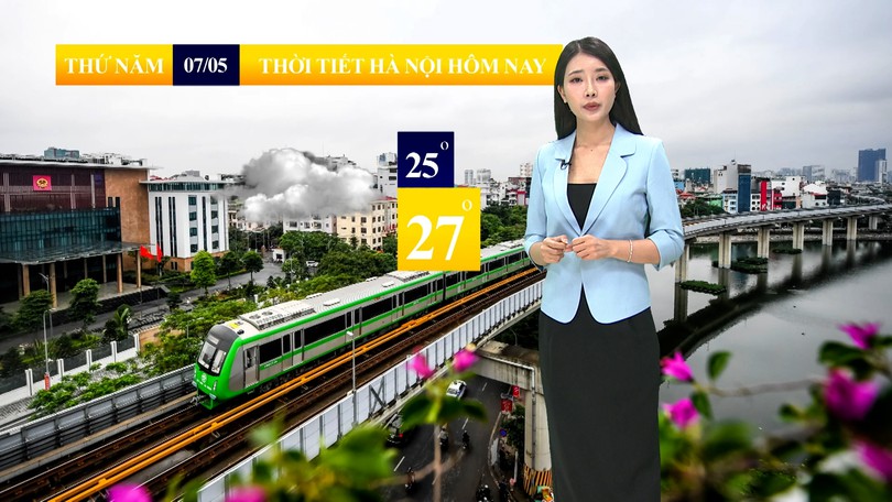 Dự báo thời tiết sáng | 07/05/2026