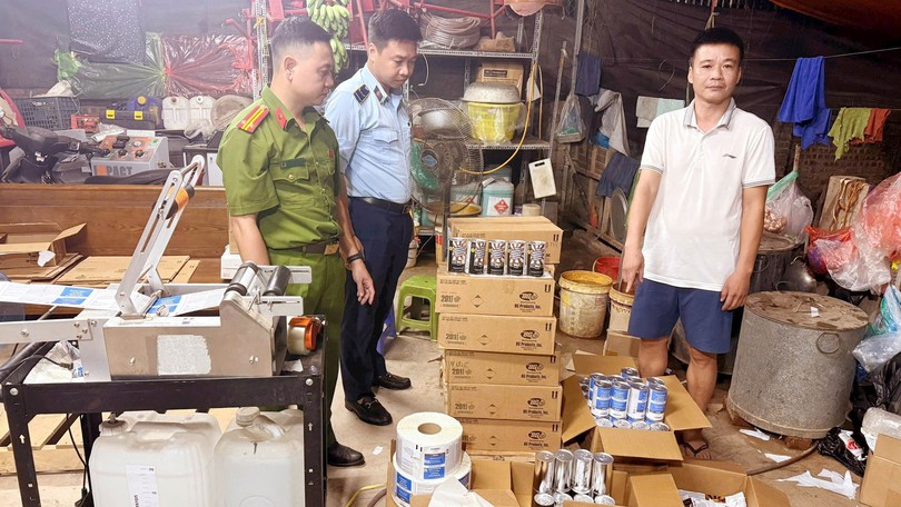 Hà Nội: Phát hiện cơ sở vi phạm thay đổi nhãn hàng hóa