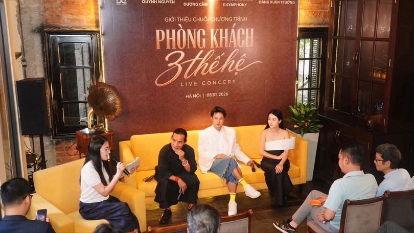 'Phòng khách 3 thế hệ': Cuộc đối thoại âm nhạc không khoảng cách