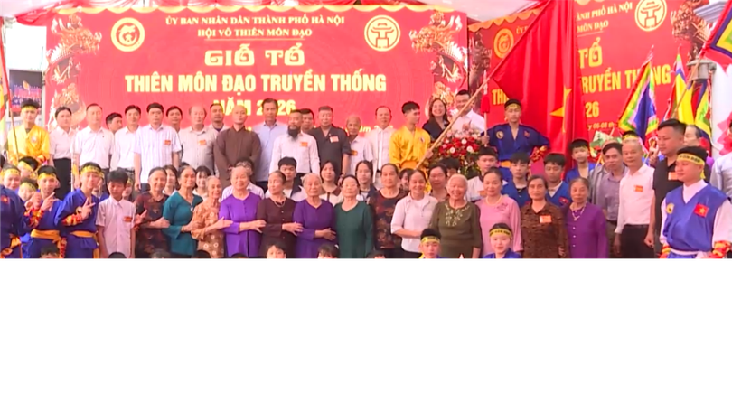 Giỗ tổ Thiên Môn Đạo: Lan tỏa tinh thần võ đạo