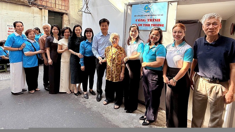 Phường Tây Hồ chăm lo mái ấm cho người có công