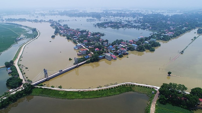 Hà Nội yêu cầu các xã, phường chủ động ứng phó lũ lên trên các sông