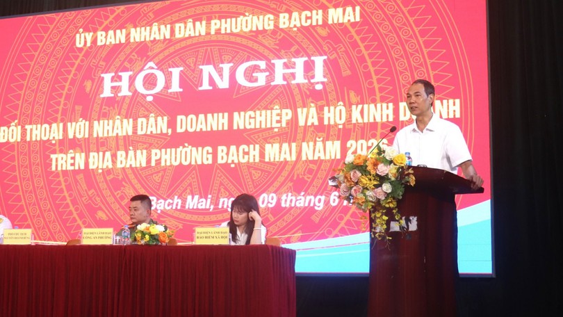 Đối thoại tháo gỡ khó khăn, hỗ trợ người dân và doanh nghiệp