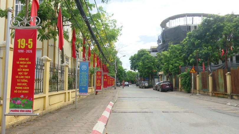 Phường Vĩnh Hưng duy trì trật tự văn minh đô thị