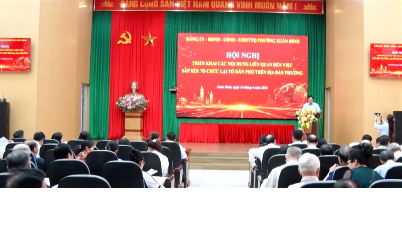 Tinh gọn tổ dân phố, nâng cao hiệu quả quản lý