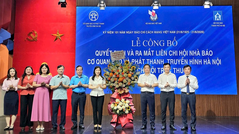Liên Chi hội Nhà báo Cơ quan Báo và Phát thanh, Truyền hình Hà Nội ra mắt