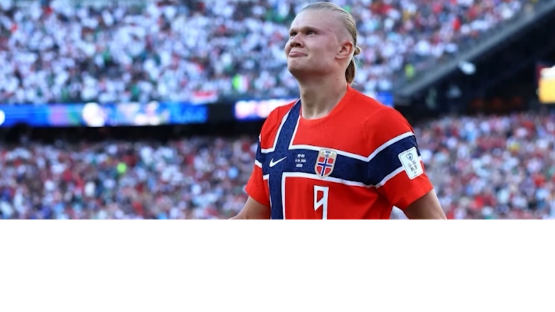 Erling Haaland chào sân World Cup ấn tượng