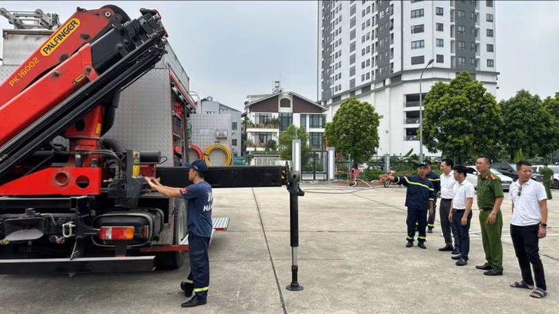 Phường Tây Mỗ ra mắt Trung tâm trải nghiệm cộng đồng về phòng cháy
