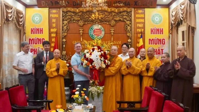 Phó Chủ tịch Quốc hội Đức thăm Trung ương Giáo hội Phật giáo Việt Nam